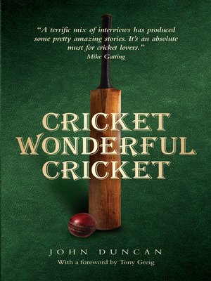 cover image of Cricket, Wonderful Cricket